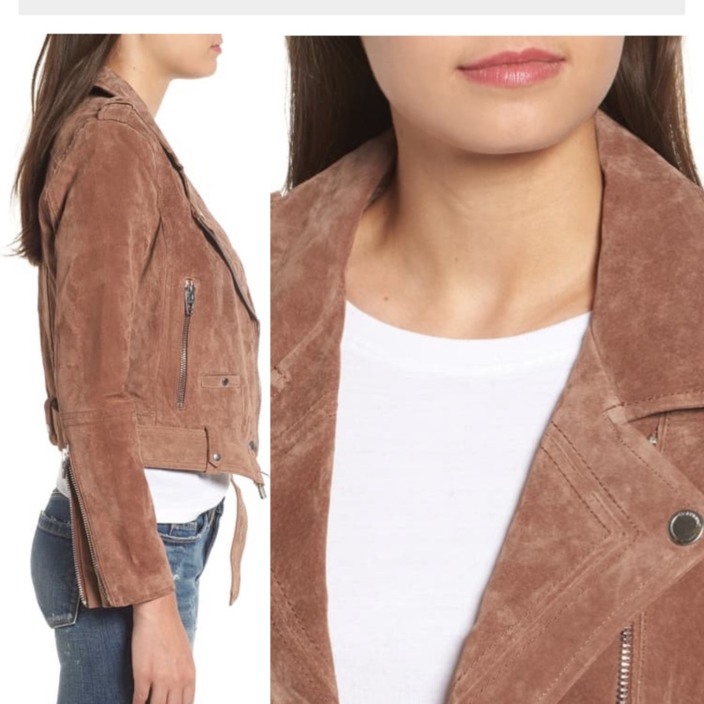 Blank NYC suede moto jacket - Picture 2 of 10